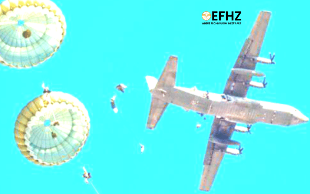 ECAD parachutes defence factory